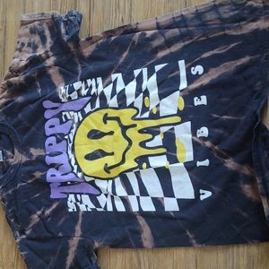Smiley Face Tshirt Medium Trippy Vibes